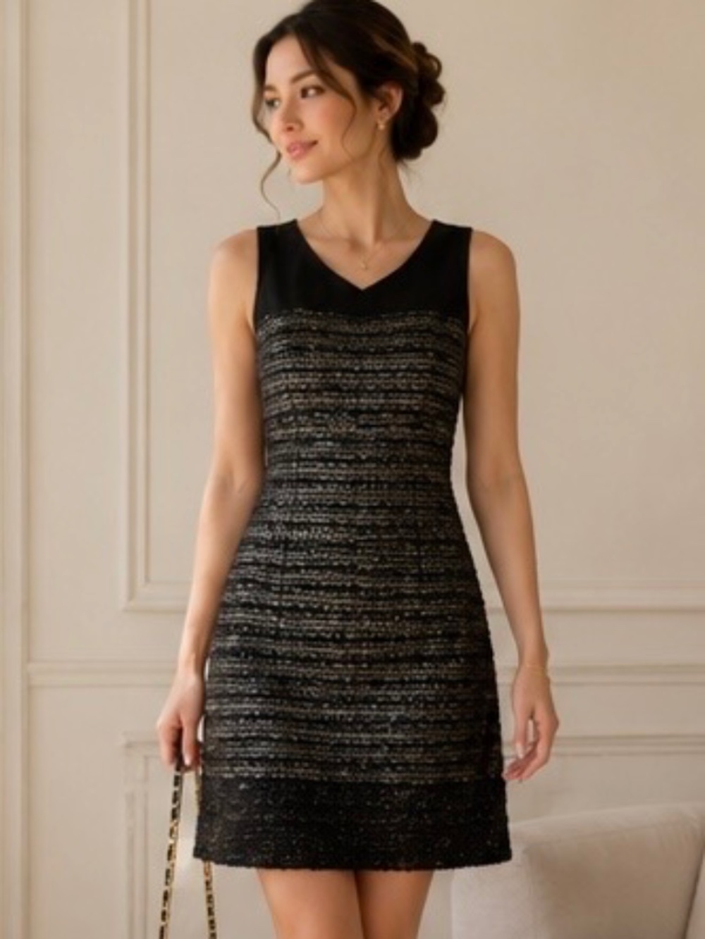 Vintage Black Dior Dress - Picture 1 of 12
